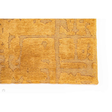 Louis De Poortere Structures Baobab 9201 Madagascar Gold Washable Polyester Flatweave Eco-Runner-Louis De Poortere-Rug Love - The Most Loved Rug Store